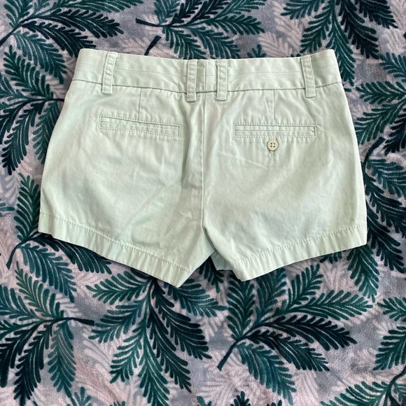 Mint Green J Crew Shorts - Picture 2 of 3